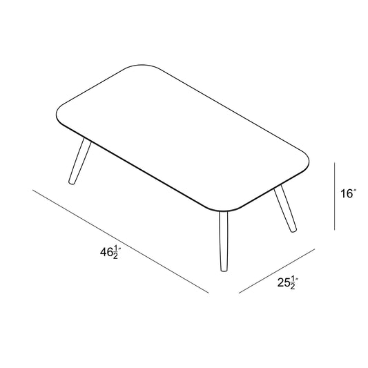 Olio Rectangular Coffee Table