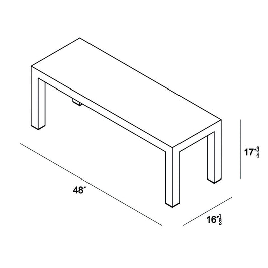 District Dining Bench