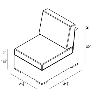 Dune Middle Sectional