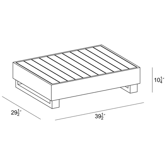 Meld Rectangular Coffee Table