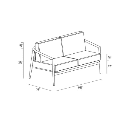 Olio Loveseat